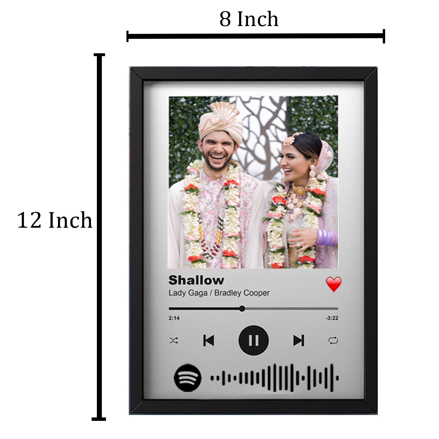 Musical Memories Personalized Spotify Photo Frame